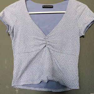 Brandy Melville Floral Gina Top